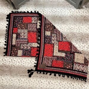 NWT! Lovoda throw blanket boho patchwork floral paisley southwest Yellowstone